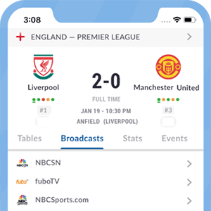 Live Soccer TV App