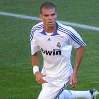 Pepe, defender of Real Madrid