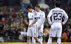 Real Madrid players' dejected after a defeat