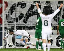 Slovenia score and win a crucial 2010 World Cup qualifier against Northern Ireland