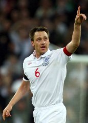 England's captain and defender, John Terry