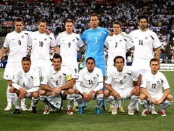 New Zealand's football squad.