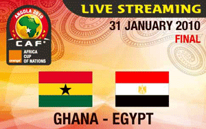 Watch African Cup of Nations Live - Final Ghana vs Egypt