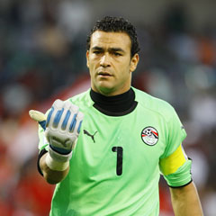 Egypt's goalkeeper Essam El Hadary