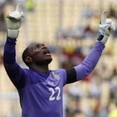 Ghana's goalkeeper, Richard Kingston
