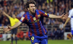 Lionel Messi - FC Barcelona, Spanish La Liga top scorer with 27 goals