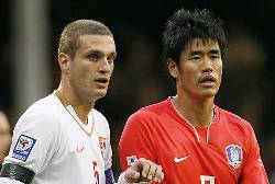 Korea vs Serbia match picture.