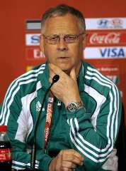 Nigeria Coach Lars Lagerback.