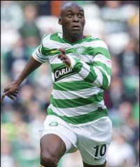 Celtic striker Fortune