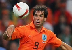 Netherlands striker Ruud va Nistelrooy