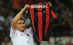 Zlatan Ibrahimovic, AC Milan forward...