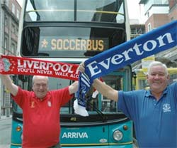 Liverpool and Everton Friends are friendly
