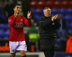 Cristiano Ronaldo and Sir Alex Ferguson: Happy times at Manchester United