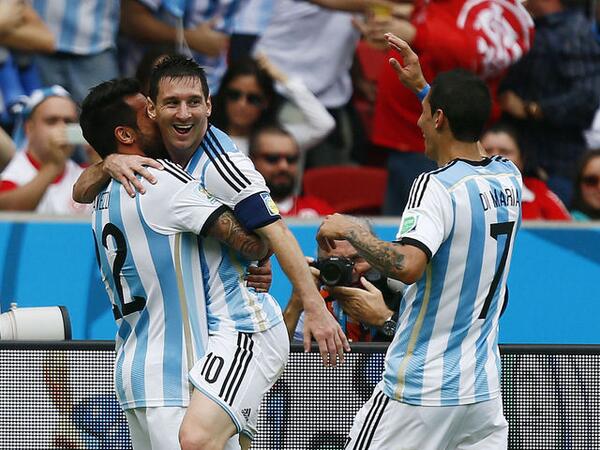 FIFA World Cup, World Cup 2014, Argentina, Lionel Messi, Angel di maria. Ezequiel Lavezzi