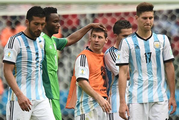 FIFA World Cup, World Cup 2014, Argentina, Nigeria, Lionel Messi, Ezequiel Garay,