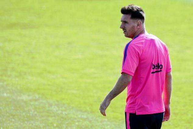 Messi's new haircut