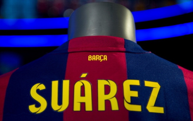Luis Suarez Barcelona shirt