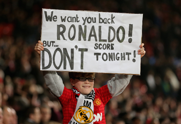 Cristiano Ronaldo, Manchester United, Real Madrid, UEFA Champions League