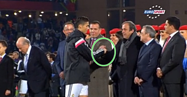 Cristiano Ronaldo, Michel Platini, Real Madrid, San Lorenzo, FIFA Club World Cup
