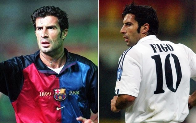 Figo's transfer to Real Madrid was at the time, the most expensive in football's history.