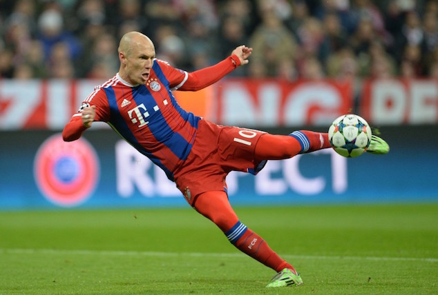 Robben is back and ready to do some damage to opponents