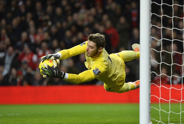 De Gea has 10 clean sheets this season with Man United
