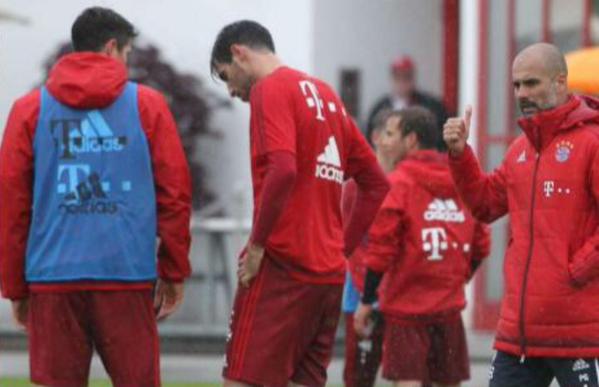 Jerome Boateng, Robert Lewandowski, Pep Guardiola, Bayern Munich