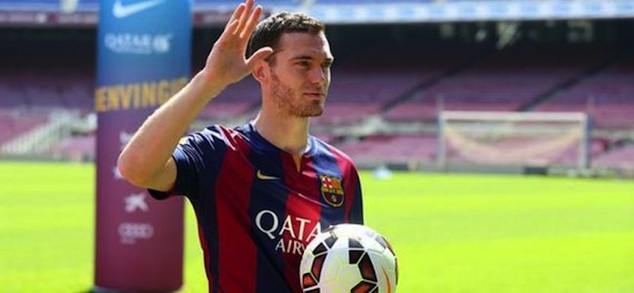 Vermaelen has not stepped on the pitch since his presentation