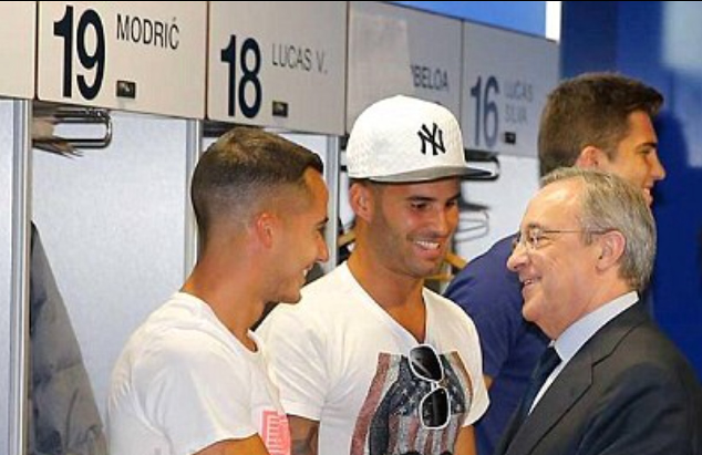 Florentino Perez, Jese Rodriguez, Real Madrid, International Champions Cup