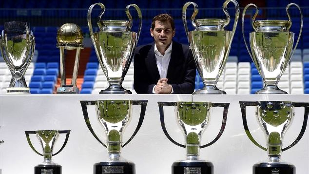 Casillas officially put an end to his 25-year career at the Santiago Bernabeu in July 2015