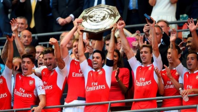 Arsenal are 2015 FA Community Shield champions!