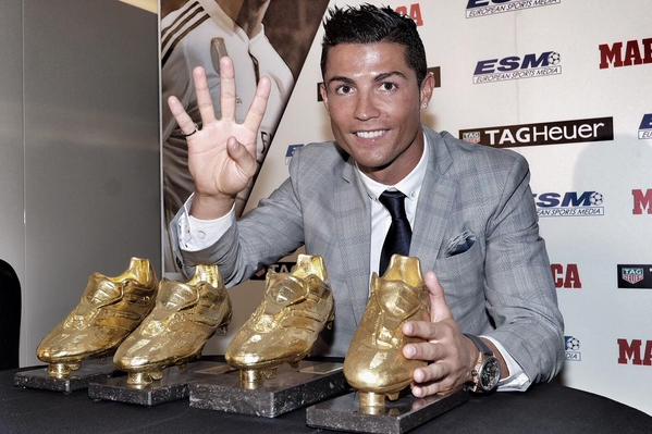 Cristiano Ronaldo, Real Madrid, La Liga, Golden Boot