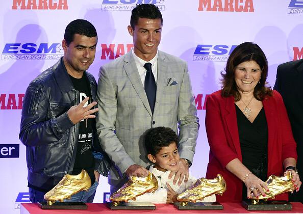 Cristiano Ronaldo, Cristiano Ronaldo Jr., Golden Boot award, Real Madrid