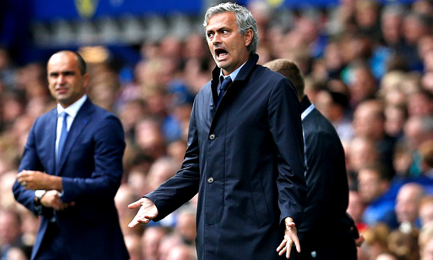 Jose Mourinho, Roberto Martinez, Everton, Chelsea, English Premier League