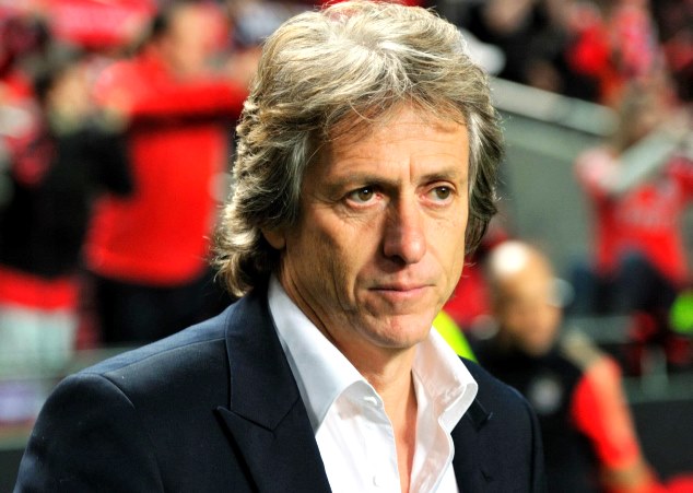 Jorge Jesus as Benfica manager 