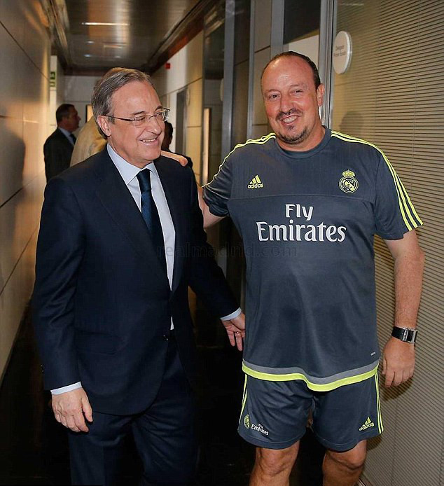 Rafael Benitez, Florentino Perez, Real Madrid, La Liga