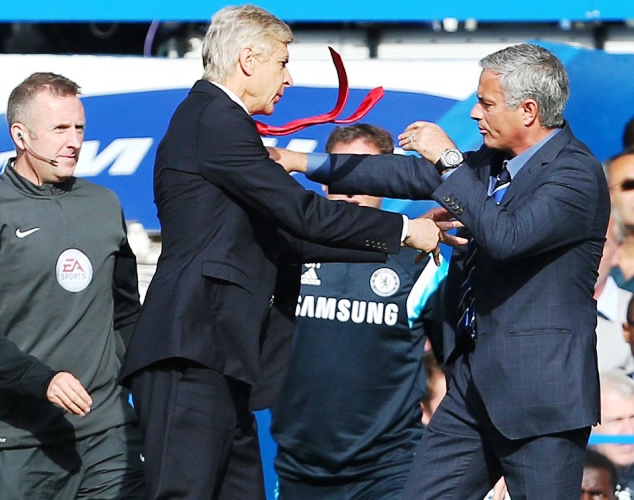 Arsene and Mourinho rivalry 