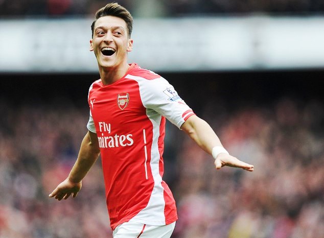 Ozil has been in great form for Arsenal 