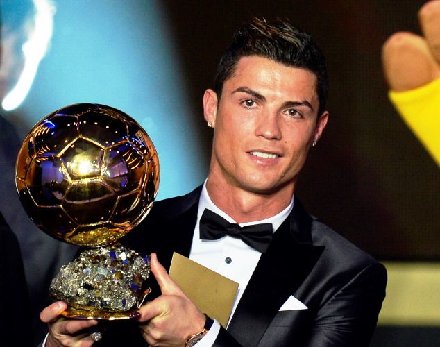 Cristiano wins the 2014 Ballon d'Or