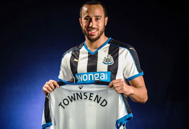 Andros Townsend signs for Newcastle United from Spurs