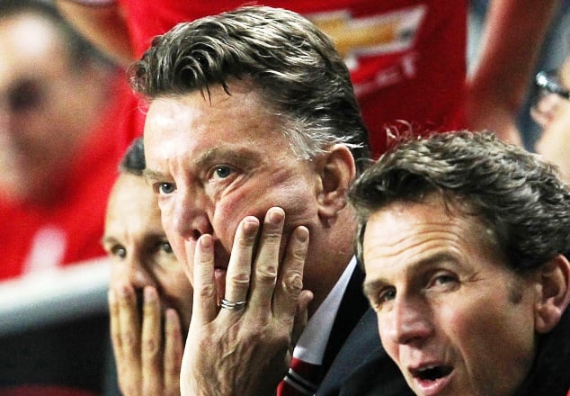 Van Gaal is under pressure to resign following a string of poor results for Man United