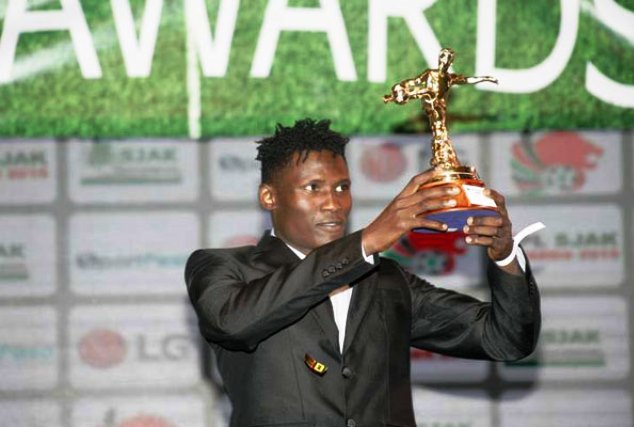 Olunga was named the 2015 Kenya Premier League Player of the Year in December 