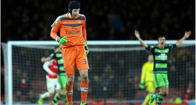 Petr Cech, Arsenal, Swansea City, English Premier League