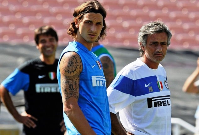 The Zlatan-Mourinho friendship grew stronger during their days at Inter Milan.