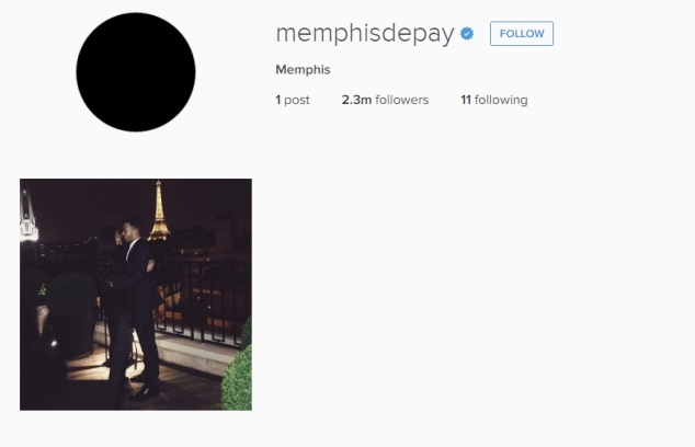 Memphis Depay unfollows all Man-United related pictures on Instagram and unfollows his teammates