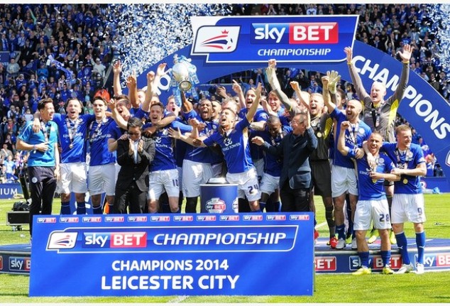 Leicester City Championship winners 2014