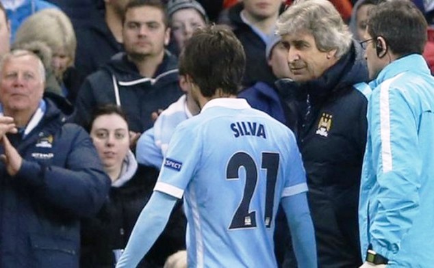 Silva substituted due to injury