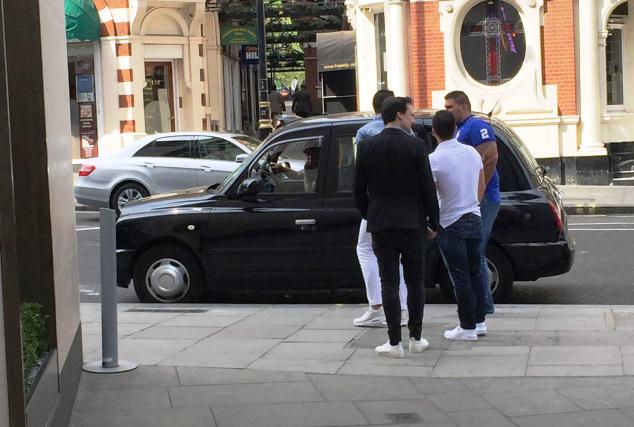 Ronaldo in London