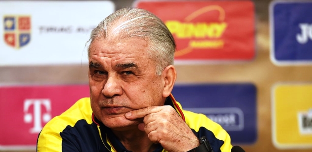 Anghel lordanescu is Romania's national football team coach