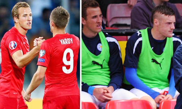 Kane and Vardy at England and Leicester City